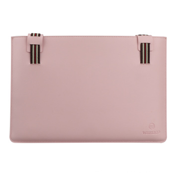 Custom Slim PU Leather Waterproof cover Macbook Protective Laptop Sleeves